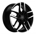 Khomen Wheels KHW1708 6,5x17 5x108 ET33 60,1 Black-FP